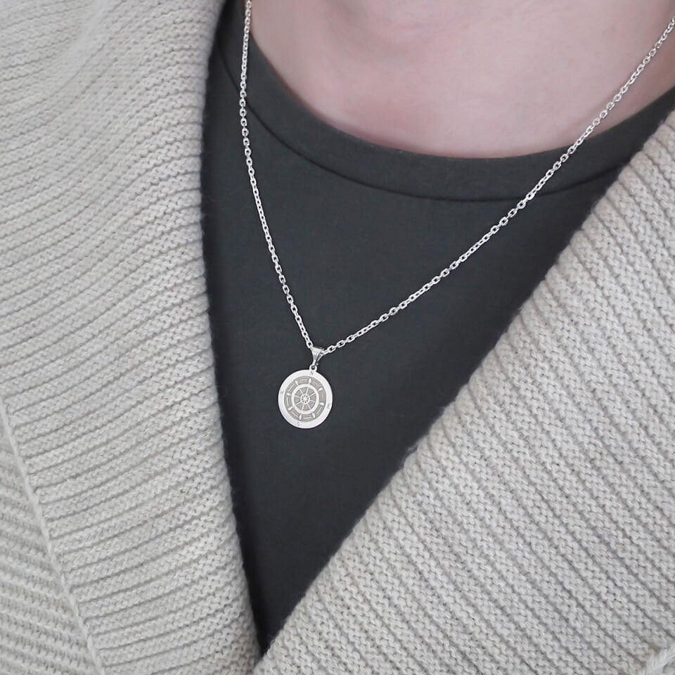 Dümen Gümüş Kolye