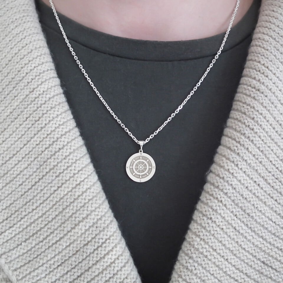 Dümen Gümüş Kolye