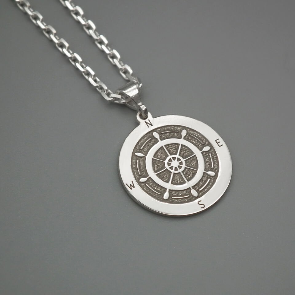 Dümen Gümüş Kolye