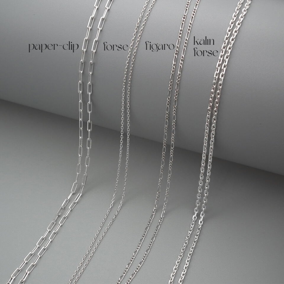 Dümen Gümüş Kolye