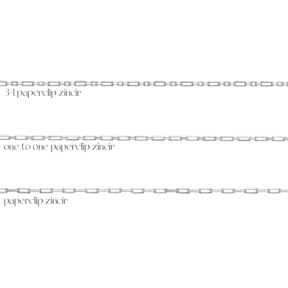 Kar Tanesi Gümüş Kolye