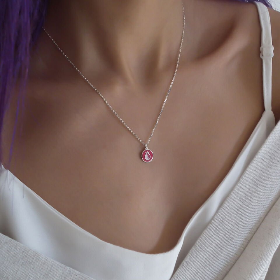 Nar Tiny Gümüş Kolye