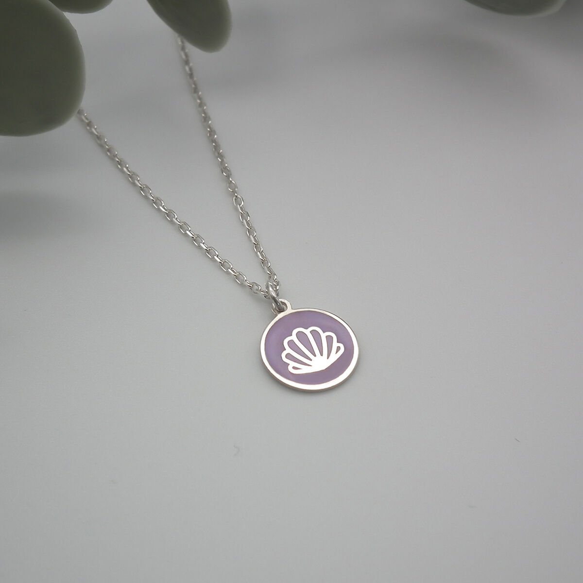 Deniz Kabuğu Tiny Gümüş Kolye