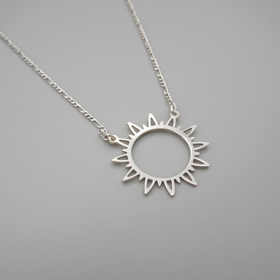 Güneş Gümüş Kolye