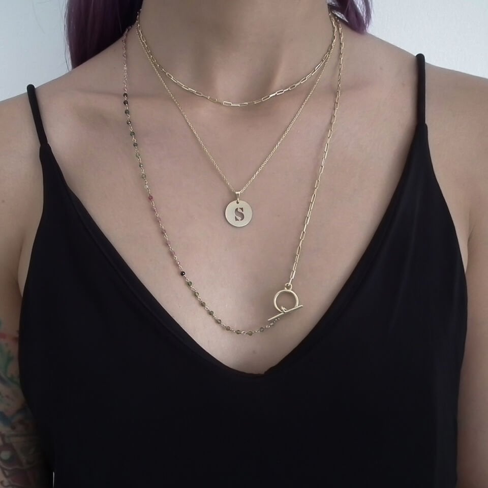 Kişiselleştirilebilir Doğal Taşlı Kolye Kombini